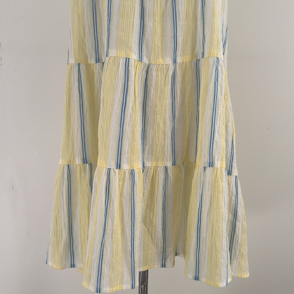 ANTHROPOLOGIE-MAEVE || Stripe Cotton Tunic Top. Sz. - Picture 7 of 15
